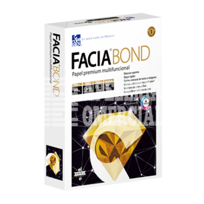 PAPEL BOND T.CARTA 37 KGS FACIA BOND PAQ. C/500